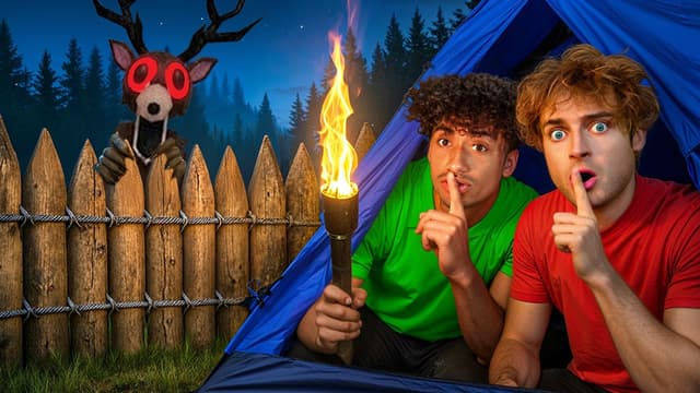 S01:E10 - Surviving Roblox 99 Nights in the Forest in Real Life!