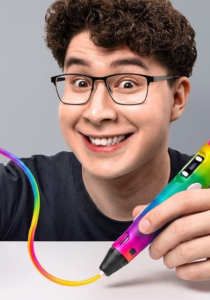 S02:E01 - Satisfying 3D Pen Prints poster
