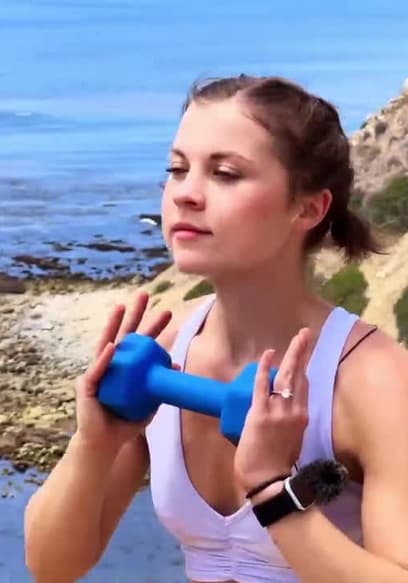 S01:E15 - 15 Min Full Body Workout With Weights & Band poster