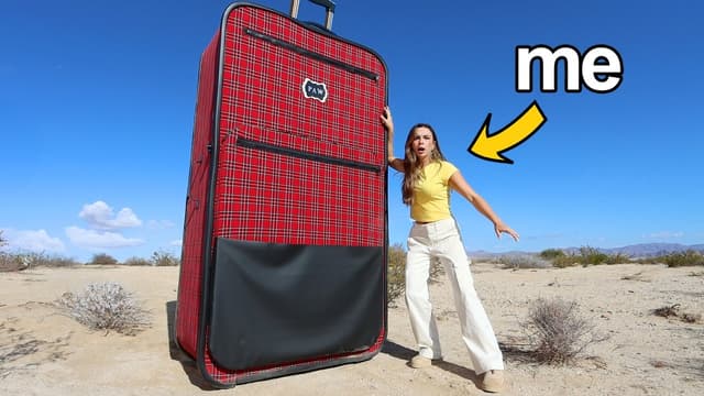 S01:E08 - Surviving Inside World's Largest Suitcase
