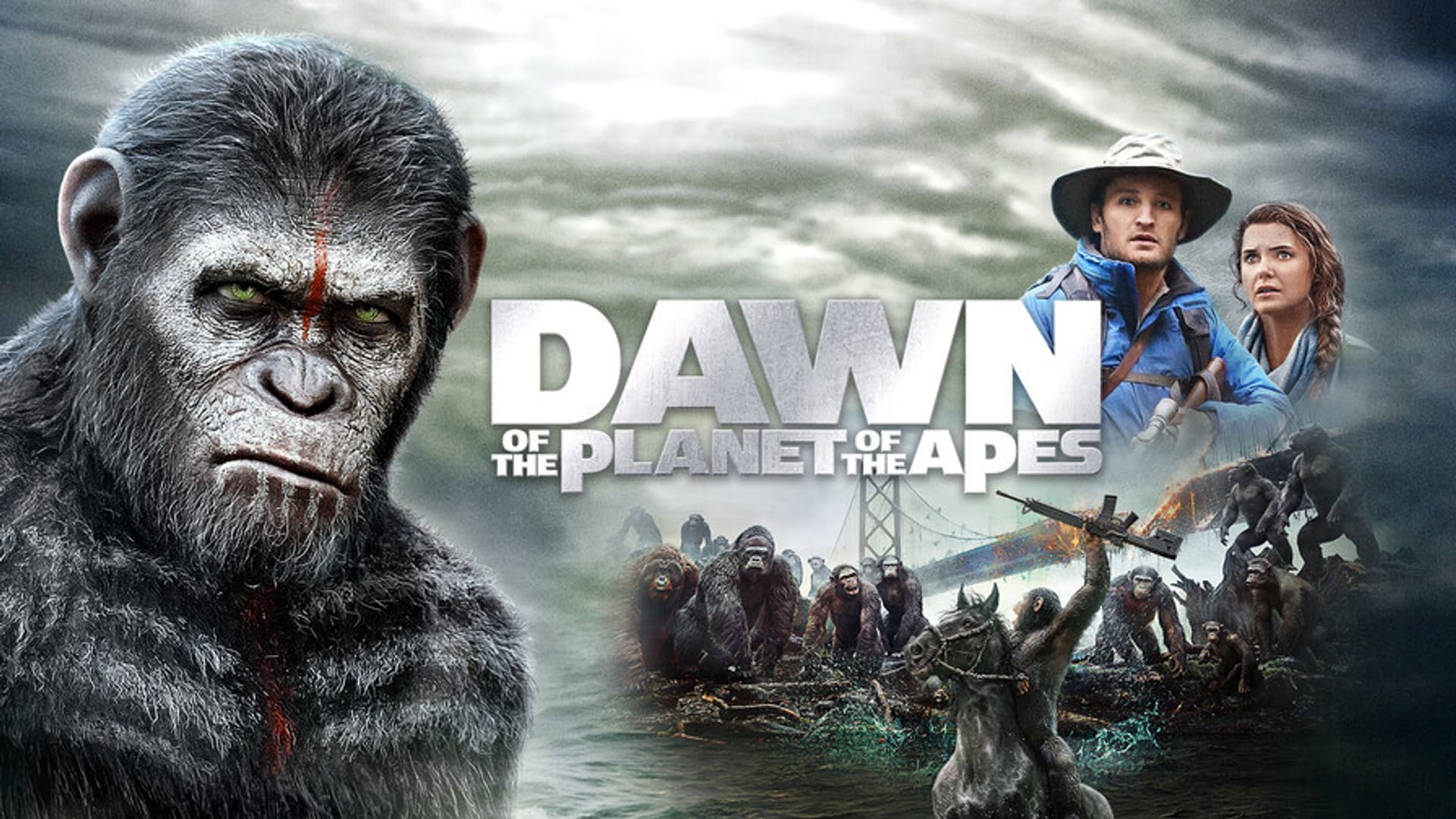 Dawn of the Planet of the Apes (2014) poster