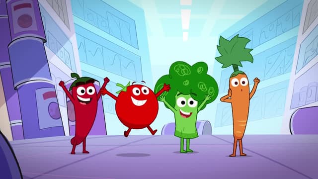 S01:E03 - Chilli to the Rescue/Turnip of Terror / Veggies Gotta Dance