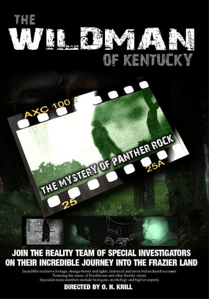 The Wildman of Kentucky, The Mystery of Panther Rock poster