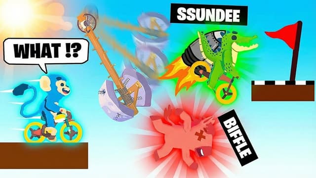 S12:E07 - Trolling Friends in Ultimate Sheep Raccoon