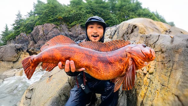 S01:E03 - Catching and Cooking the Biggest Lingcod Ever!