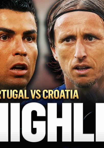Portugal vs. Croatia poster