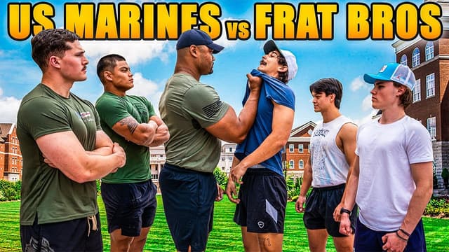S02:E07 - U.S. Marines vs. Frat Bros: Who's Fitter?