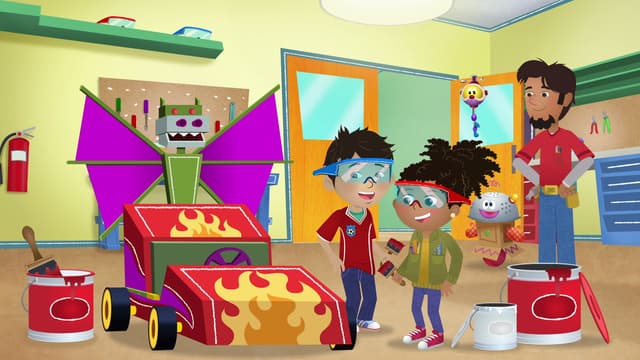 S02:E03 - The Mystery of the Robot Rivalry / the Mystery of the Reluctant Racer