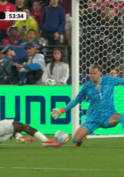 Senegal's Ismaïla Sarr Scores Goal While Falling Down vs. Norway poster