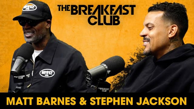 S01:E249 - Matt Barnes & Stephen Jackson Talk 'All the Smoke;' Podcast & Book, Kobe, Kamala, Bronny James +More