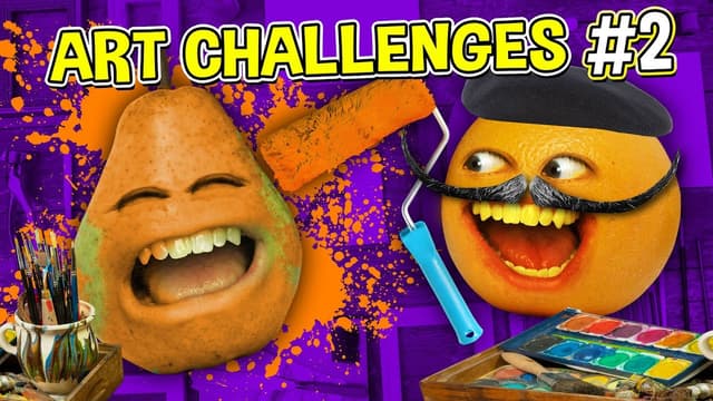 S02:E11 - Annoying Orange Art Challenges