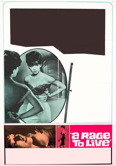 A Rage to Live poster