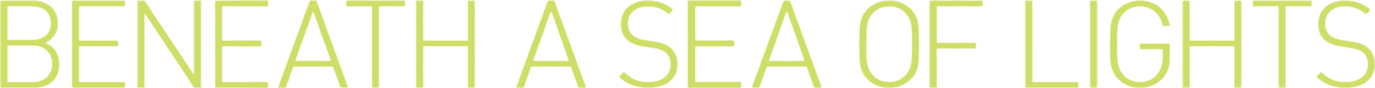 Beneath a Sea of Lights