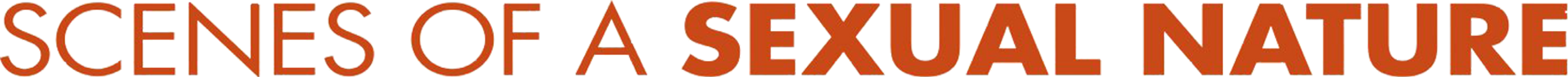 Scenes of a Sexual Nature