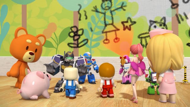 S01:E01 - The Secret Graffiti / the Iced Bear / the Blackout / Lost and Found