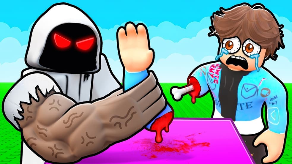 Watch Foltyn S10:E06 - Roblox Arm Wrestling Simulator! - Free TV Shows ...
