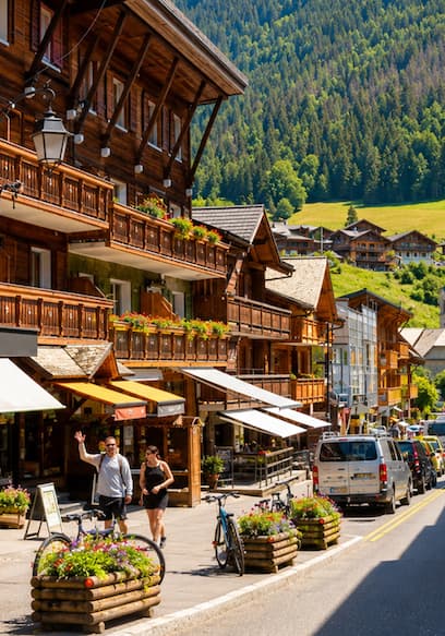 S01:E12 - Morzine: A Hidden Beautiful Alpine Village in French Alps poster