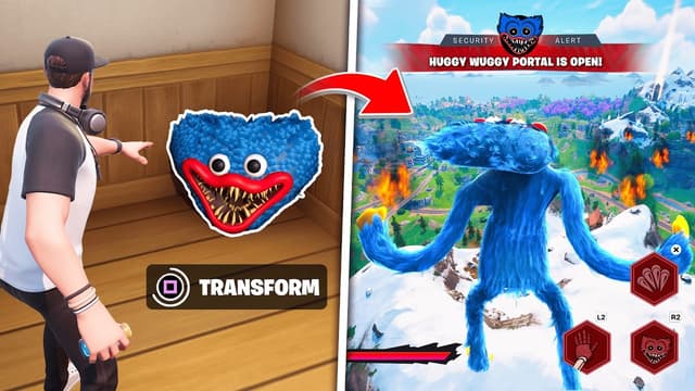 S01:E09 - Testing Fortnite Huggy Wuggy Boss Glitch