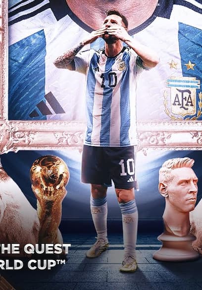 Lionel Messi: The Hero's Journey in the Quest for the FIFA World Cup 2022™ poster