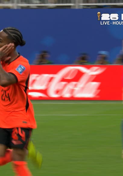 Crysencio Summerville Seals Netherlands' Lead With Goal vs. Sweden poster