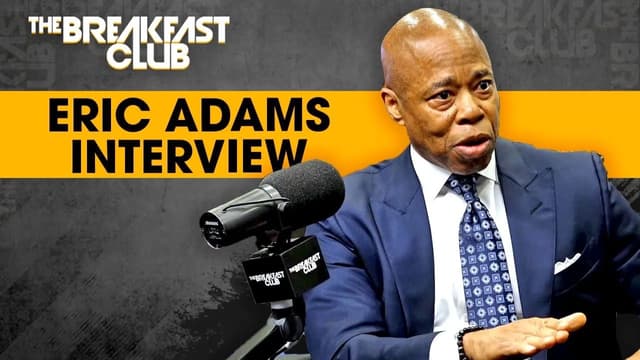 S01:E288 - Eric Adams Speaks on the Migrant Crisis, Safety in New York, Policing, Homelessness + More