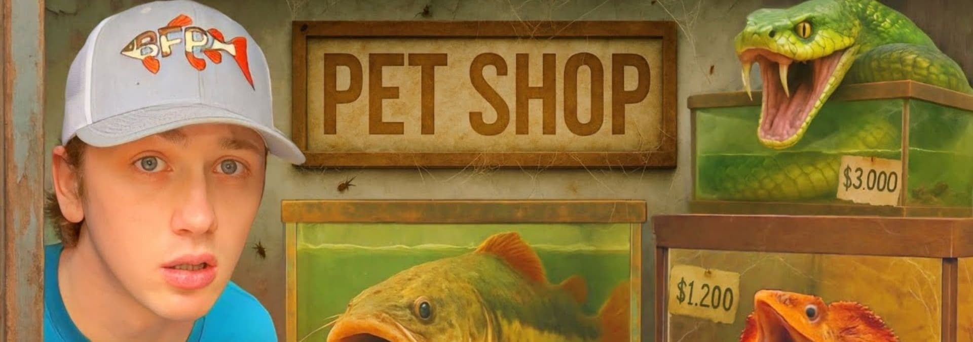 Watch Bass Fishing Productions S02:E24 - I Found an Abandoned Pet Shop ...