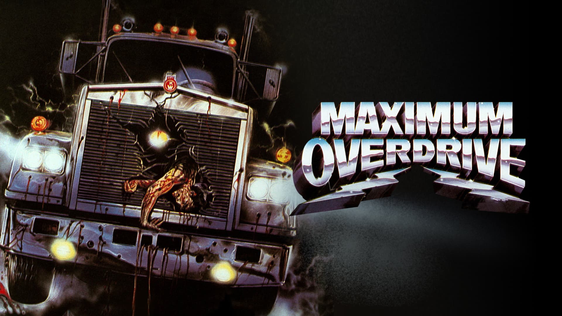 Maximum Overdrive (1986) poster