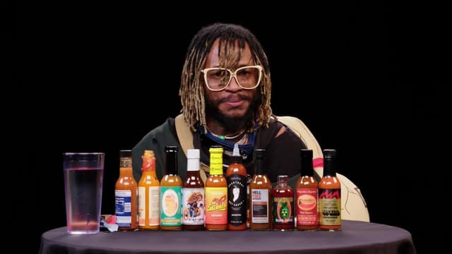 S13:E07 - Thundercat Relives a Hot Sauce Nightmare While Eating Spicy Wings