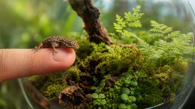 S01:E05 - The Process of Making Friends With a Baby Lizard + the Easiest Way to Make a Terrarium + the Ultimate Terrarium Guide