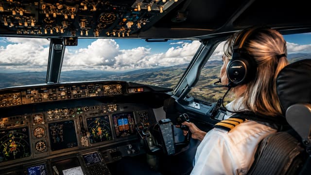 S01:E02 - Challenging Landing Quito: Boeing 777 Cockpit View