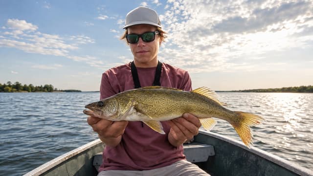 S01:E17 - Spicy HUGE Crawfish and Cajun Walleye Catch And Cook!