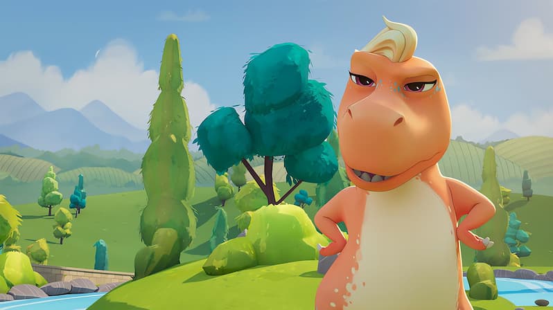 Watch Dino Mates S01:E13 - Working My Way Back to You / Across the
