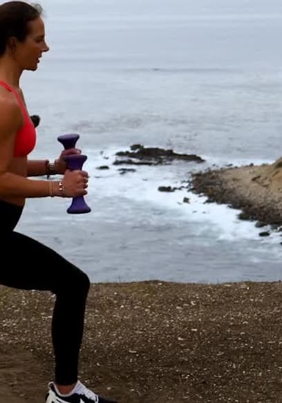 S01:E02 - 60 Min Total Body Dumbbell Routine With Cardio Bursts poster