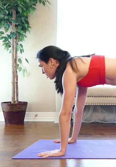 S01:E20 - Day 19 - Power Yoga HIIT Workout, Total Body Cardio poster
