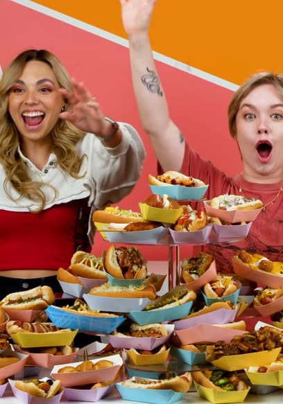 S01:E07 - We Cooked and Ate 100 Different Hot Dogs! poster