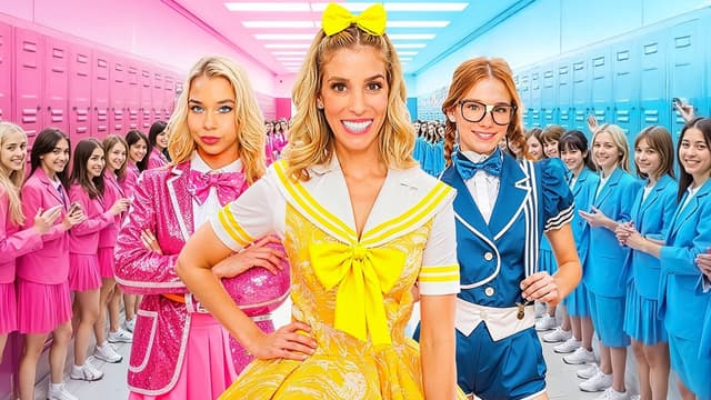 S04:E08 - Dress to Impress at School