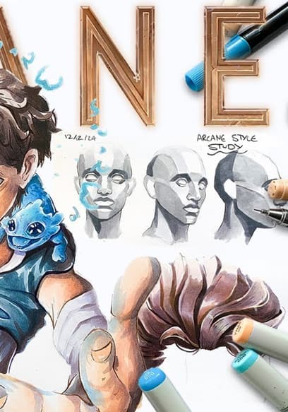 S02:E02 - I Tried Recreating the Arcane Art Style & I Tried Drawing Strangers on Omegle poster