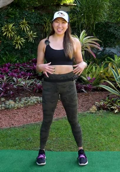 S01:E11 - 30 Min Lower Body & Core Workout With Cardio poster