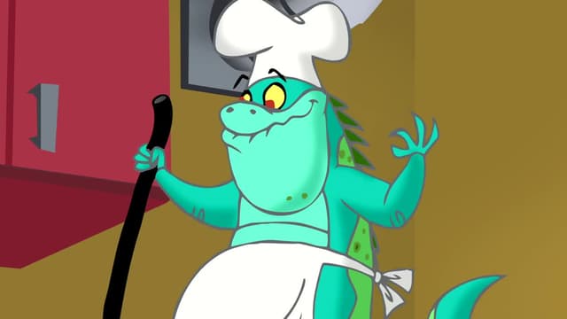 S01:E19 - Up, Up and Away / Dinosaur Time