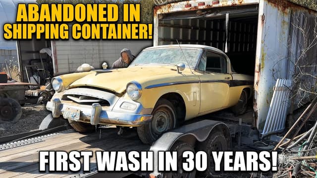 S01:E01 - Abandoned Studebaker's First Wash in 30 Years
