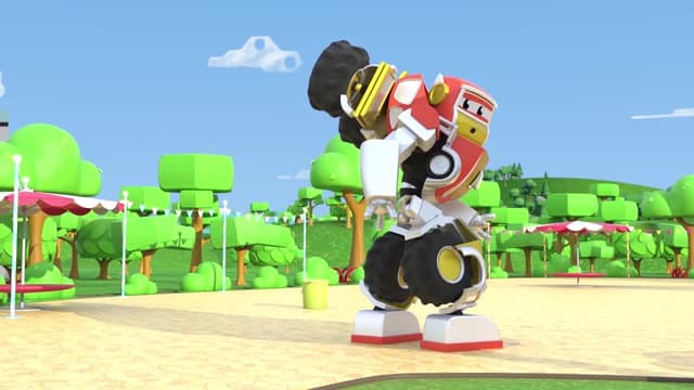 S01:E06 - ¡Robot ayuda a autos atrapados en el barro!