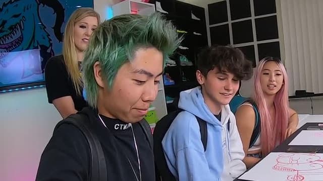 S07:E11 - Gifting YouTubers Glow in the Dark Hydro Dipped Items / I Sent ZHC Back to Art School