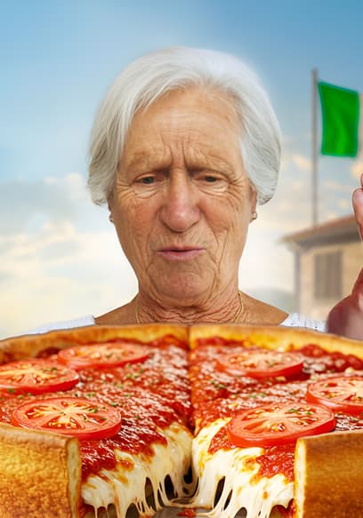S01:E07 - 86 Yr Old Italian Grandma Tries American Pizza for the First Time poster