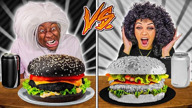 S14:E03 - Food Challenge: Black vs White