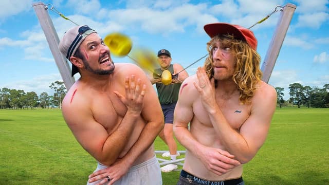 S01:E06 - How Bad Do Easter Eggs Hurt Out of Mega Sling Shot?