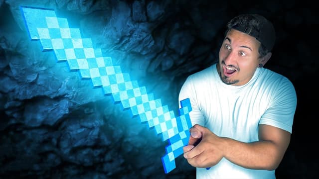 S01:E09 - I Built a Real Life Minecraft Sword