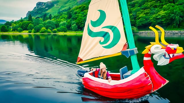S01:E08 - I Built the Zelda Wind Waker Boat in Real Life (And Sailed It)