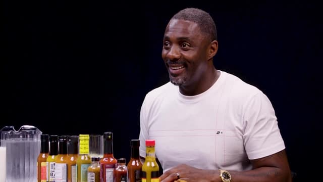 S09:E10 - Idris Elba Wants to Fight While Eating Spicy Wings