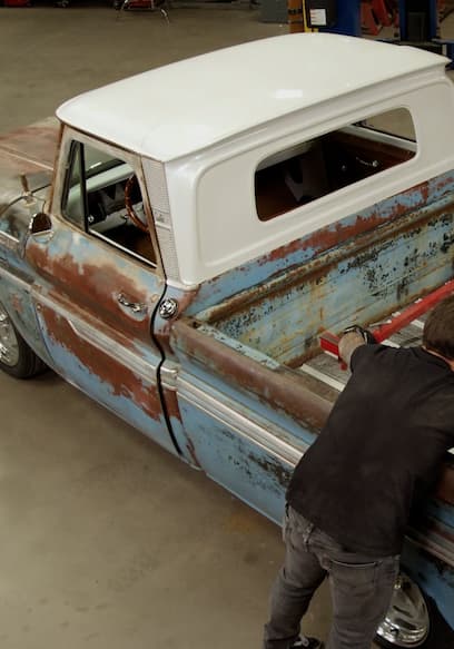 S01:E07 - Installing an Aluminum Bed Floor Kit in a Chevy C10 poster