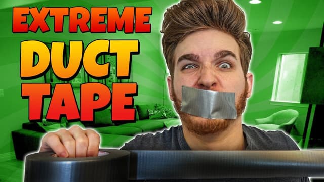 S01:E10 - EXTREME DUCT TAPE CHALLENGE - How Long Until I Escape?